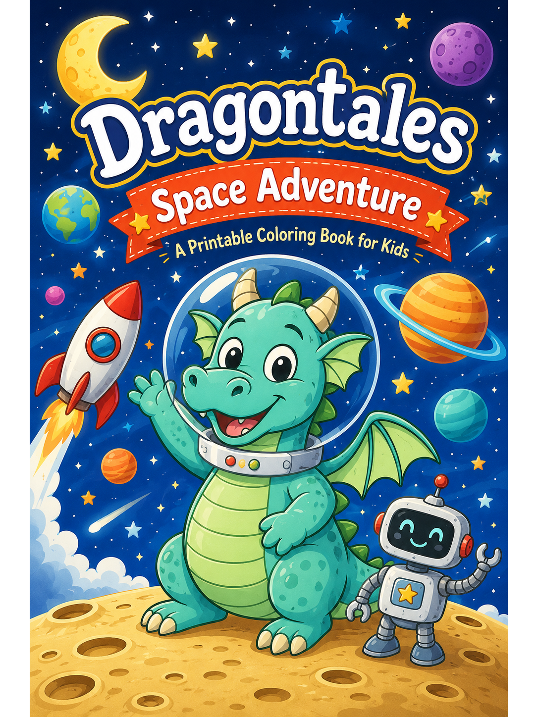 Space Adventure book cover